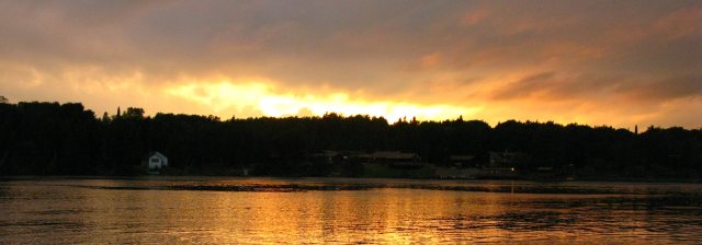 Sunset in Strongbadia.  no, wait, that's The Canada.