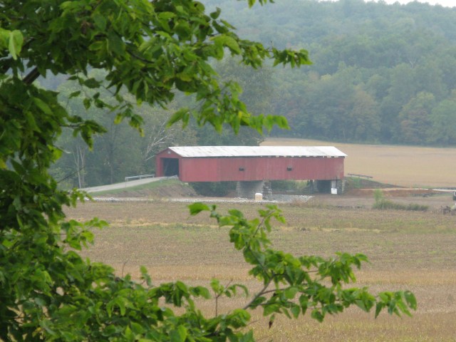 Houck bridge, near the Boone-Hutchingson cemetary.