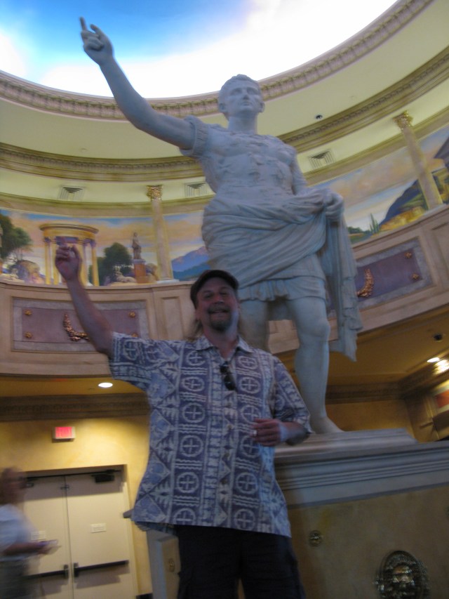 Brian loved Las Vegas.  The Caesar's palace poker room loved him, and we left Vegas with quite a bit more money than we came in with.