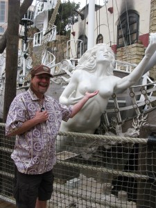 It's kind of like my photographs. I'm no artist with a camera, I'm just posting them to entertain. This one makes me giggle.