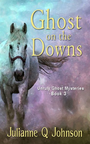 Ghost on the Downs front kindleyellow